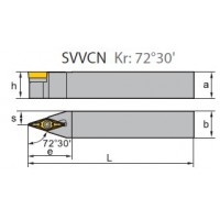 OPRAWKA TOKARSKA 72,5’ SVVCN