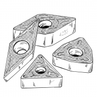 PŁYTKI WYMIENNE DO OPRAWEK TOKARSKICH