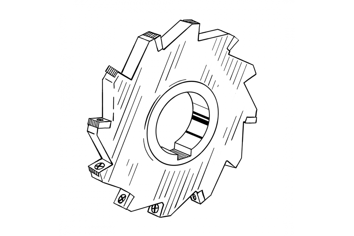 FREZY TARCZOWE NA PŁYTKI WYMIENNE